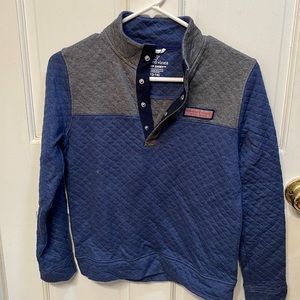 Vineyard Vines Boy Quilted Snap Shep Shirt Pullover